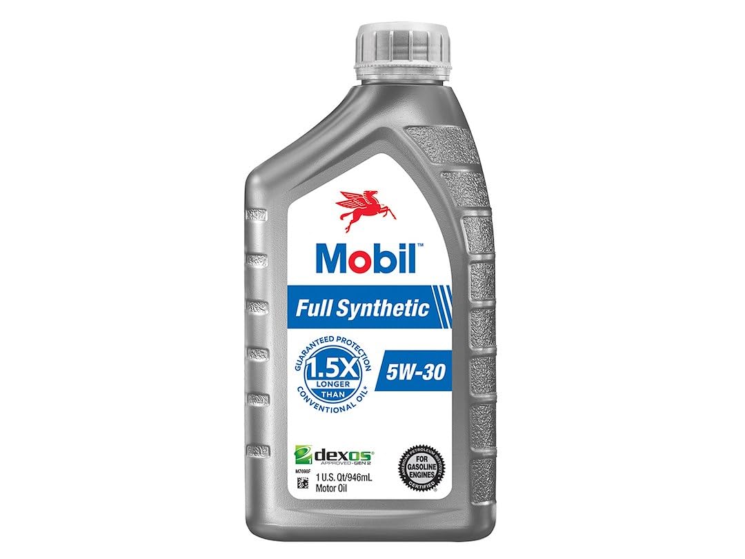 Amazon.com: Mobil Full Synthetic Motor Oil 5W-30, 1 Quart : Automotive